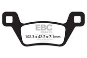 Ebc R Series Sintered Bremsbeläge Für Atv - Hinten