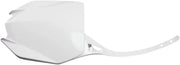 Ufo Replacement Front Number Plate - White