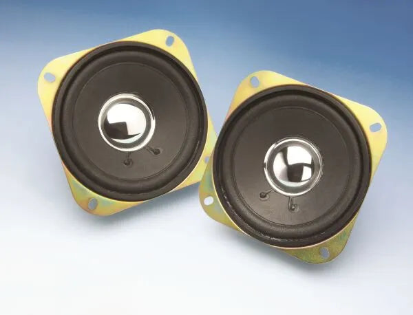 Show Chrome 4" Radio Speakers - Enhanced Audio