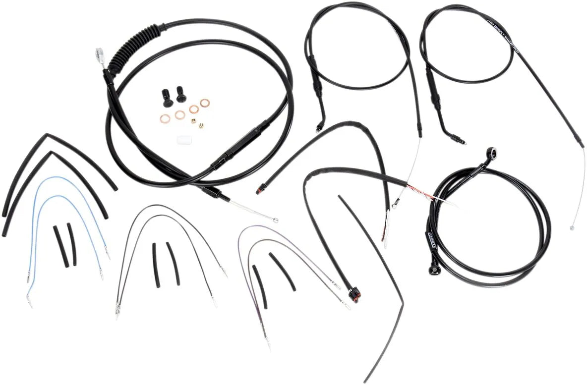 BURLY BRAND Ape Hangers Handlebar Cable/Line Kit