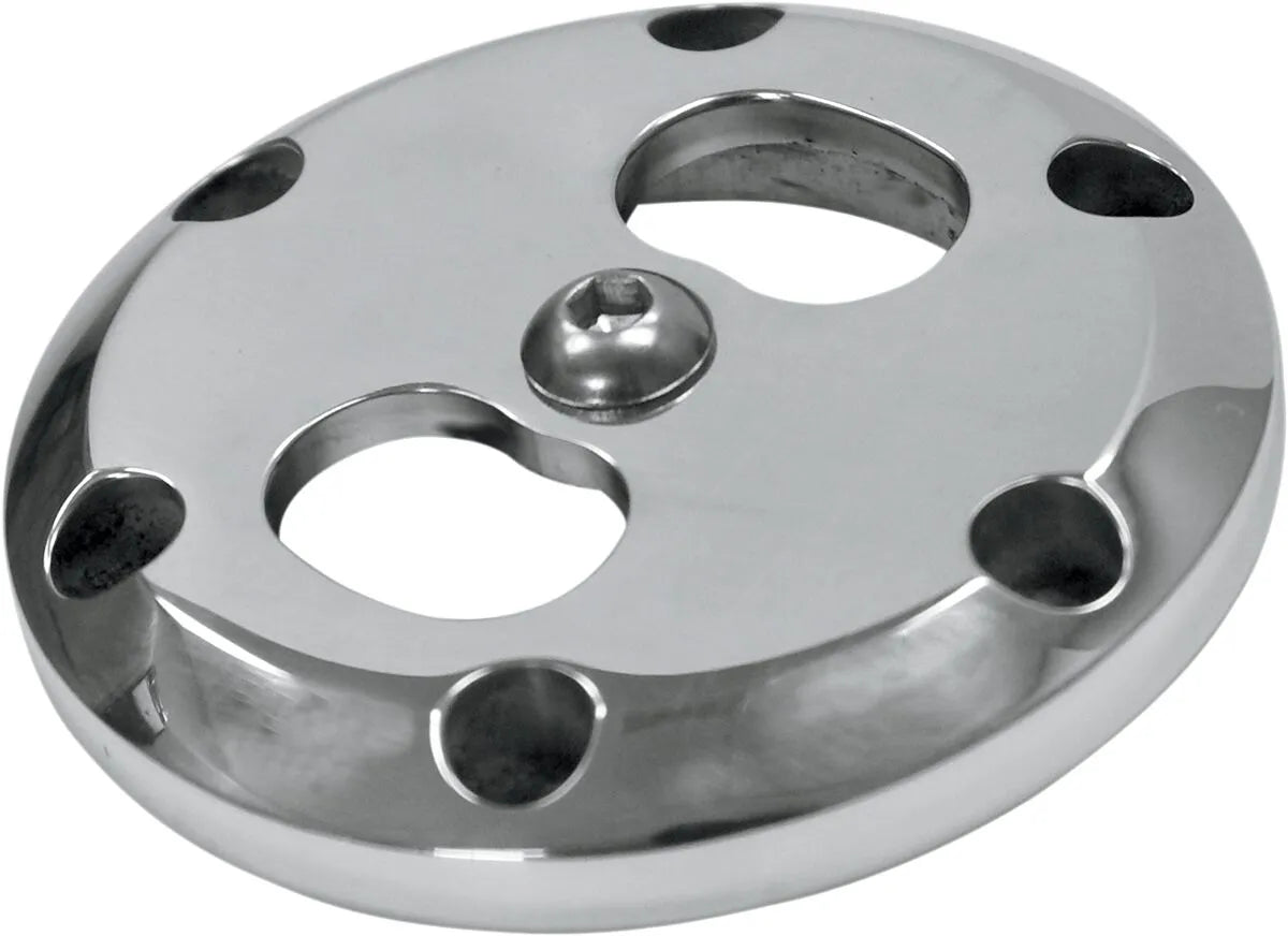 La Choppers Supertrapp Auspuff Endkappe - Poliertes Aluminium