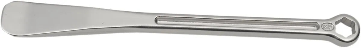 Motion Pro T6 Tire Lever 12mm 13mm Wrench Silver Anodized 10"