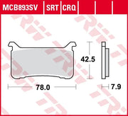 Trw Crq Series Carbon Race Bremsbeläge Für Vordere Bremssättel