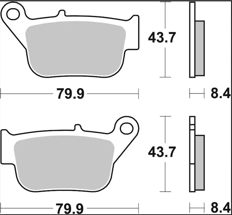 Brembo Prime Line Bremsbelag Echtes Carbon Keramik