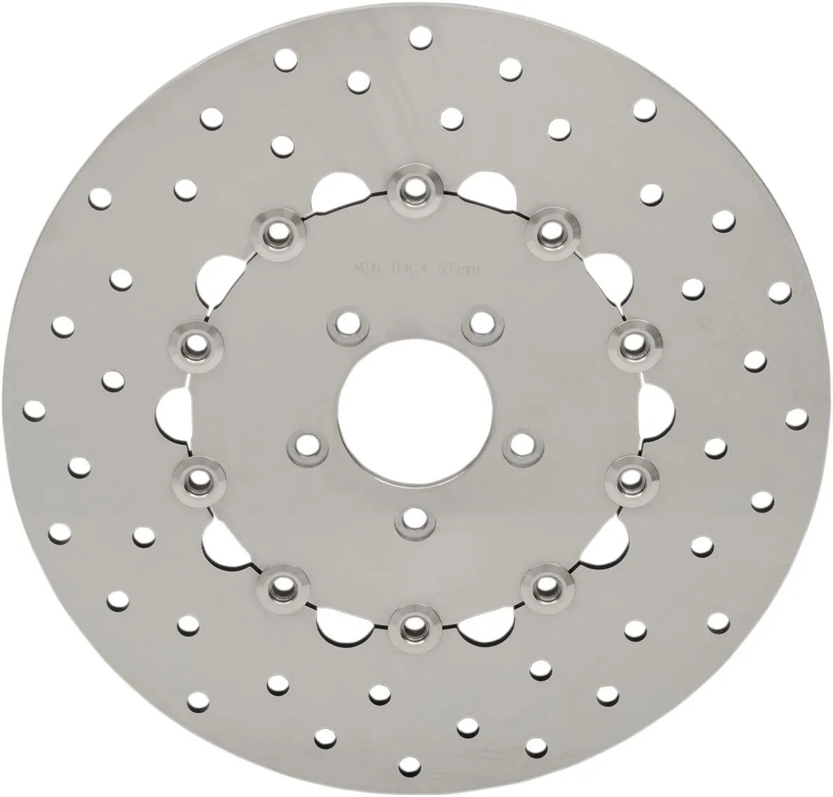 Drag Specialties Gebohrte Bremsscheibe aus Edelstahl