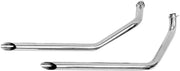 Paughco Staggered Dual Slash Cut Drag Pipes - Auspuffanlage