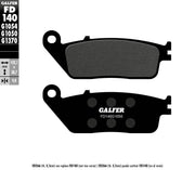 Galfer Organische Bremsbeläge Satz Für Motorrad