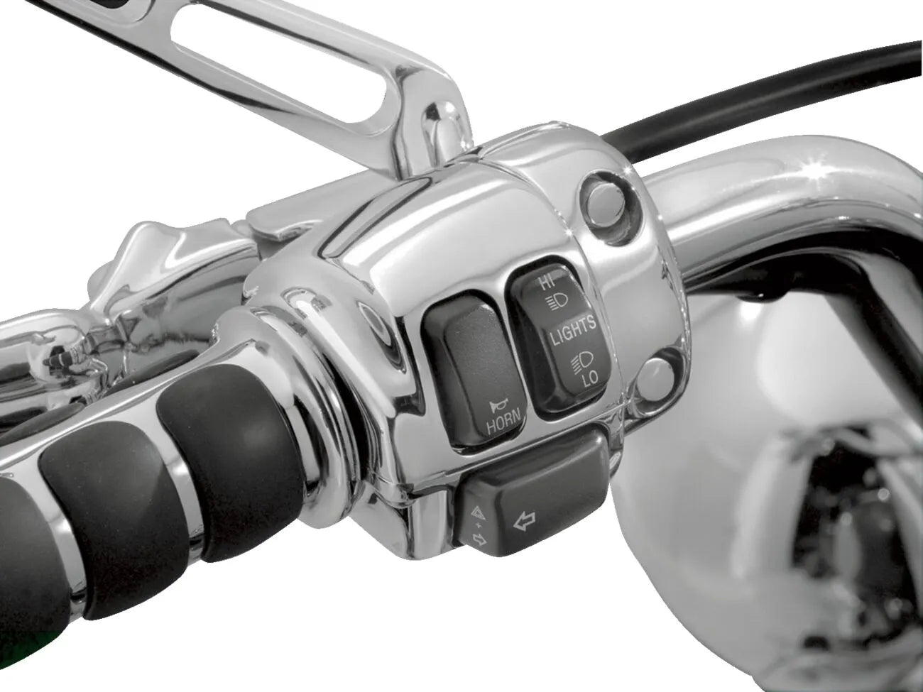 Kuryakyn Chrome Switch Housing For Harley-davidson