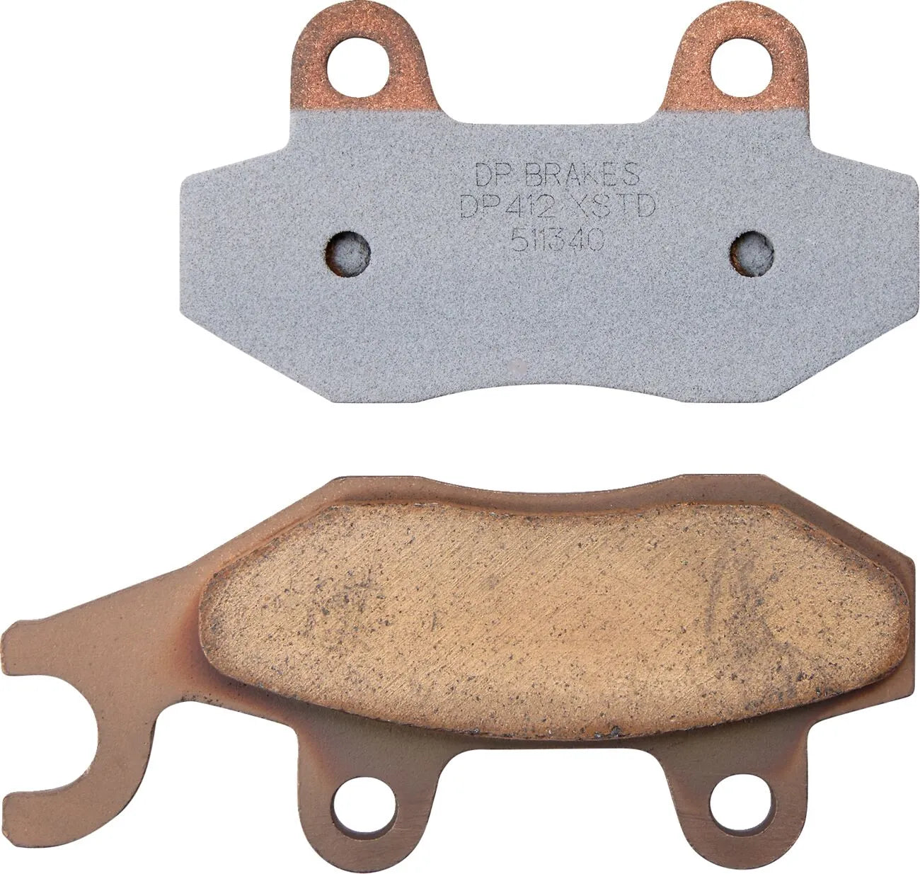 DP Brakes Standard Sinter-Bremsbeläge - Dp412 - Vorne & Hinten