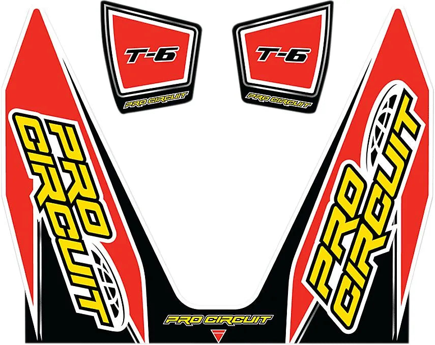 Pro Circuit Auspuff Aufkleber