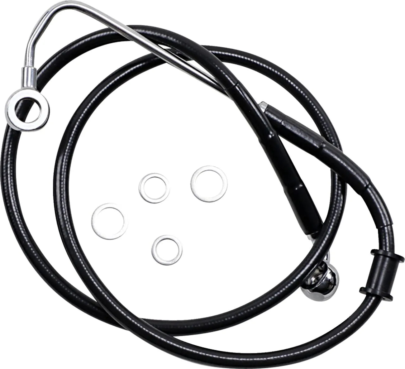 Drag Specialties Verlängerte Bremsleitung für ABS - 44"