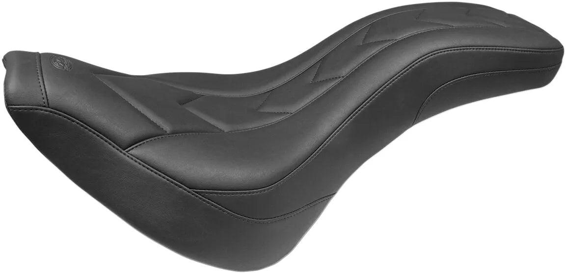 2-Up Mustang Day Tripper Seat - Enhanced Comfort - For Harley Davidson