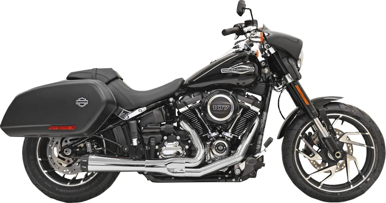 Bassani Xhaust 2-in-1 Road Rage Auspuffanlage Chrom