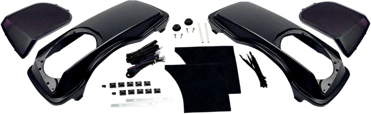 Hogtunes Saddlebag Speaker Lid Kit - 6x9"