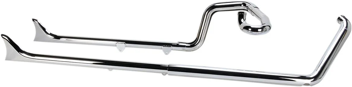 Bassani Xhaust True Duals Auspuffanlage mit Fishtail-Schalldämpfern - Klassischer Look & Top Leistung