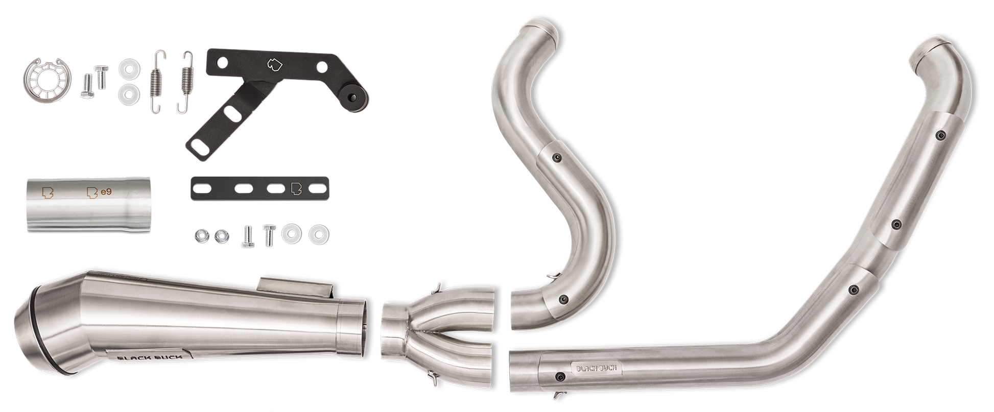 Black Duck 2-INTO-1 for Milwaukee Eight Softail – Exhaust