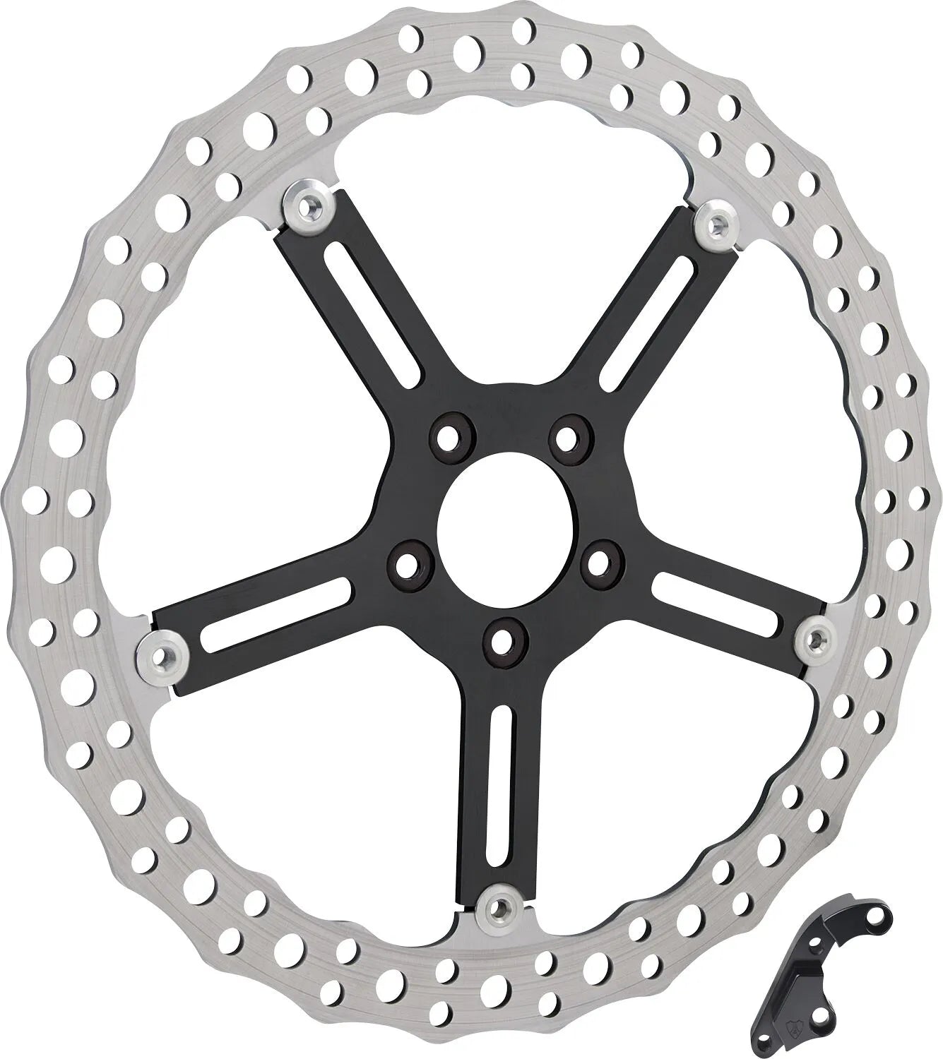 Arlen Ness 15" Big Brake Jagged Floating Rotor Kit - Vorne