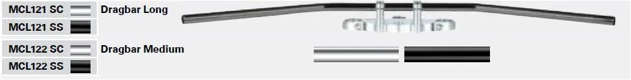 Trw 22 Mm (7/8") Steel Handlebar