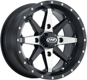 Itp Cyclone Wheel - Black, Machined, Matte - 14"