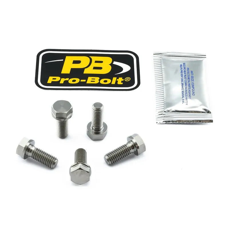 Pro Bolt Titan Bremsrotor Befestigungsbolzen Kit