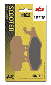 Sbs Ms Scooter Maxi Sintered Brake Pads - Front & Rear