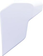 Icon Ultraflite Helmet Side Plates Gloss White