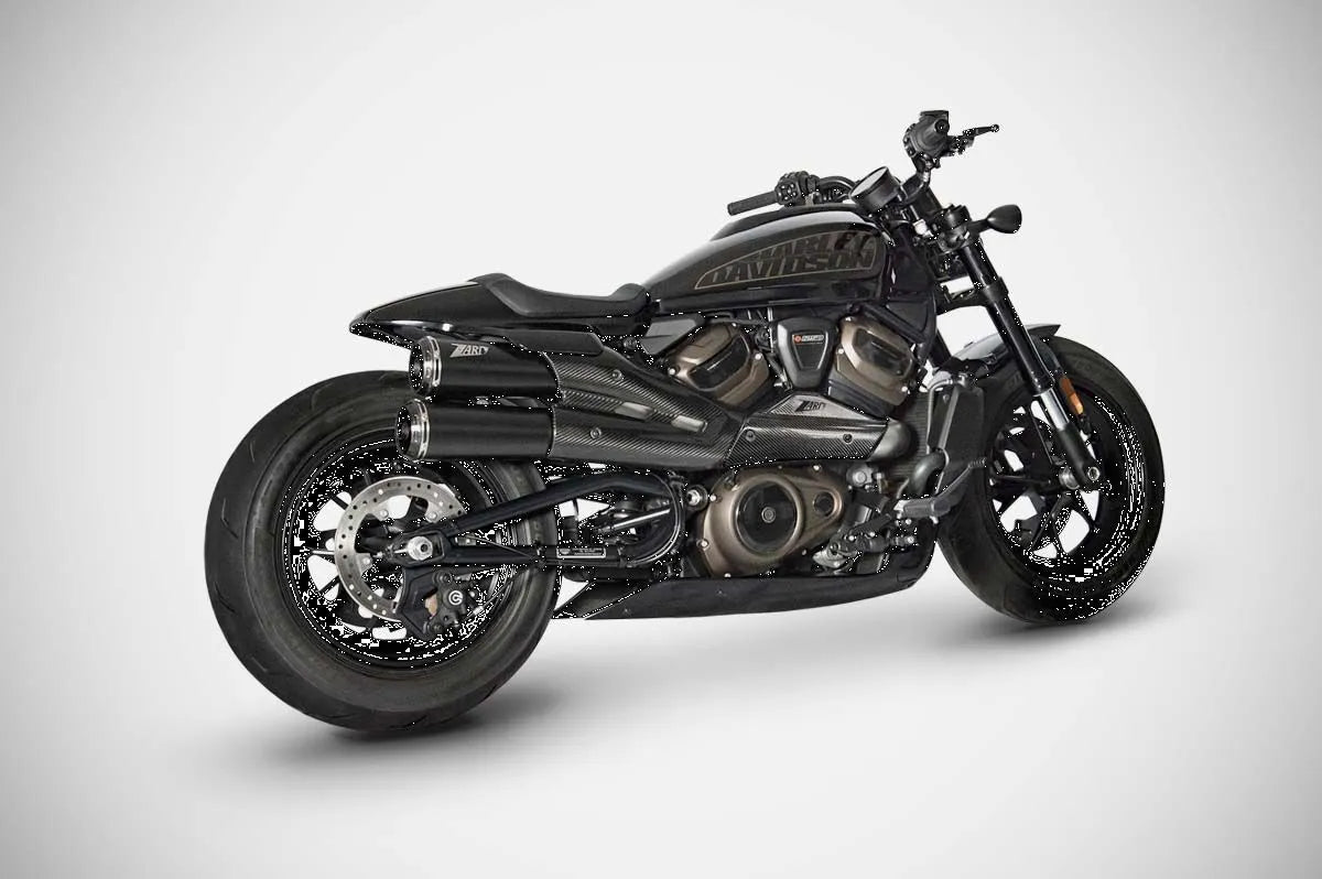 Zard Top Gun Komplettauspuffanlage für Harley-Davidson Sportster S - ECE Straßenzulassung