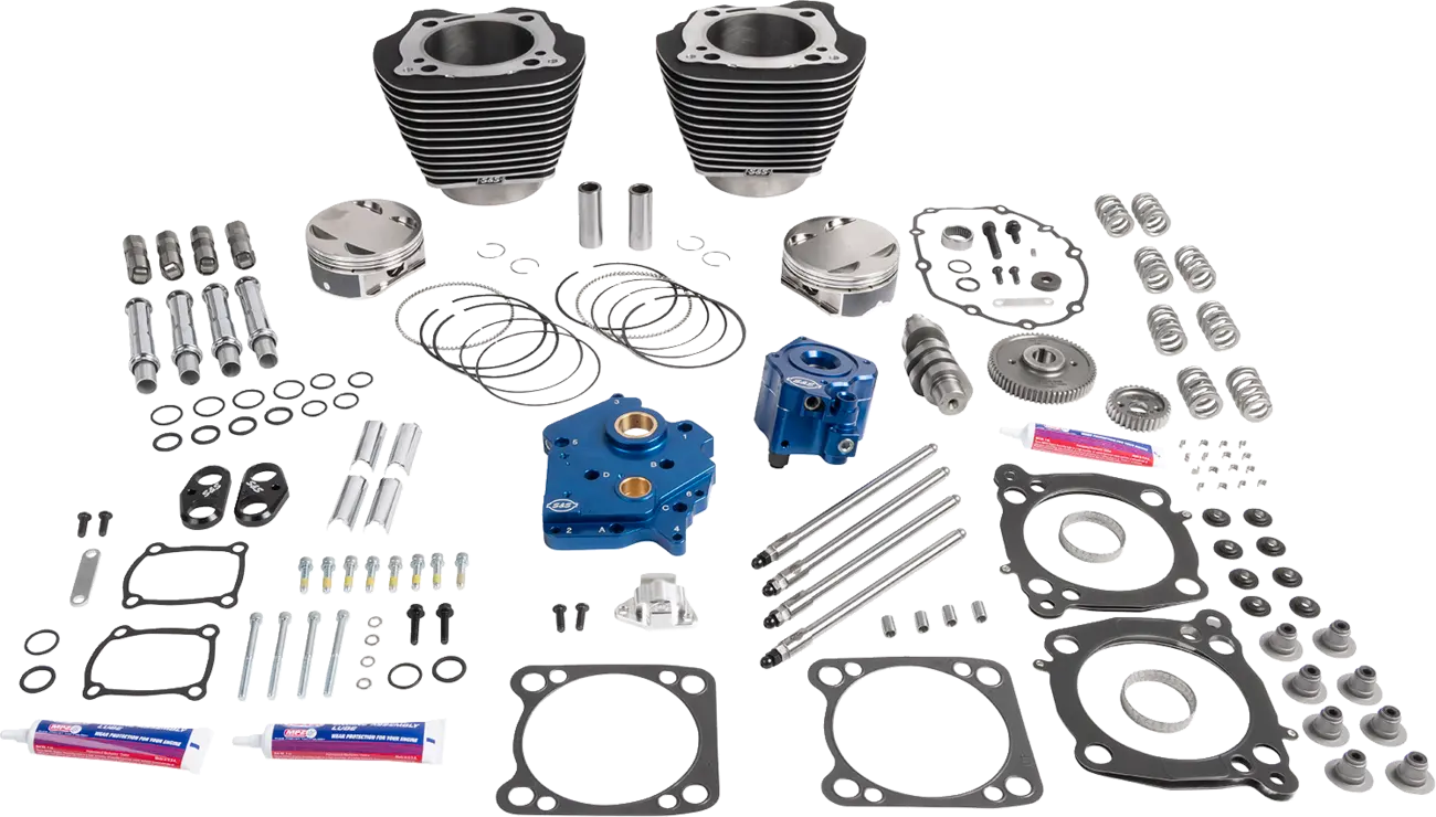 S&S Cycle 129" Power Package Engine Performance Kit for M8