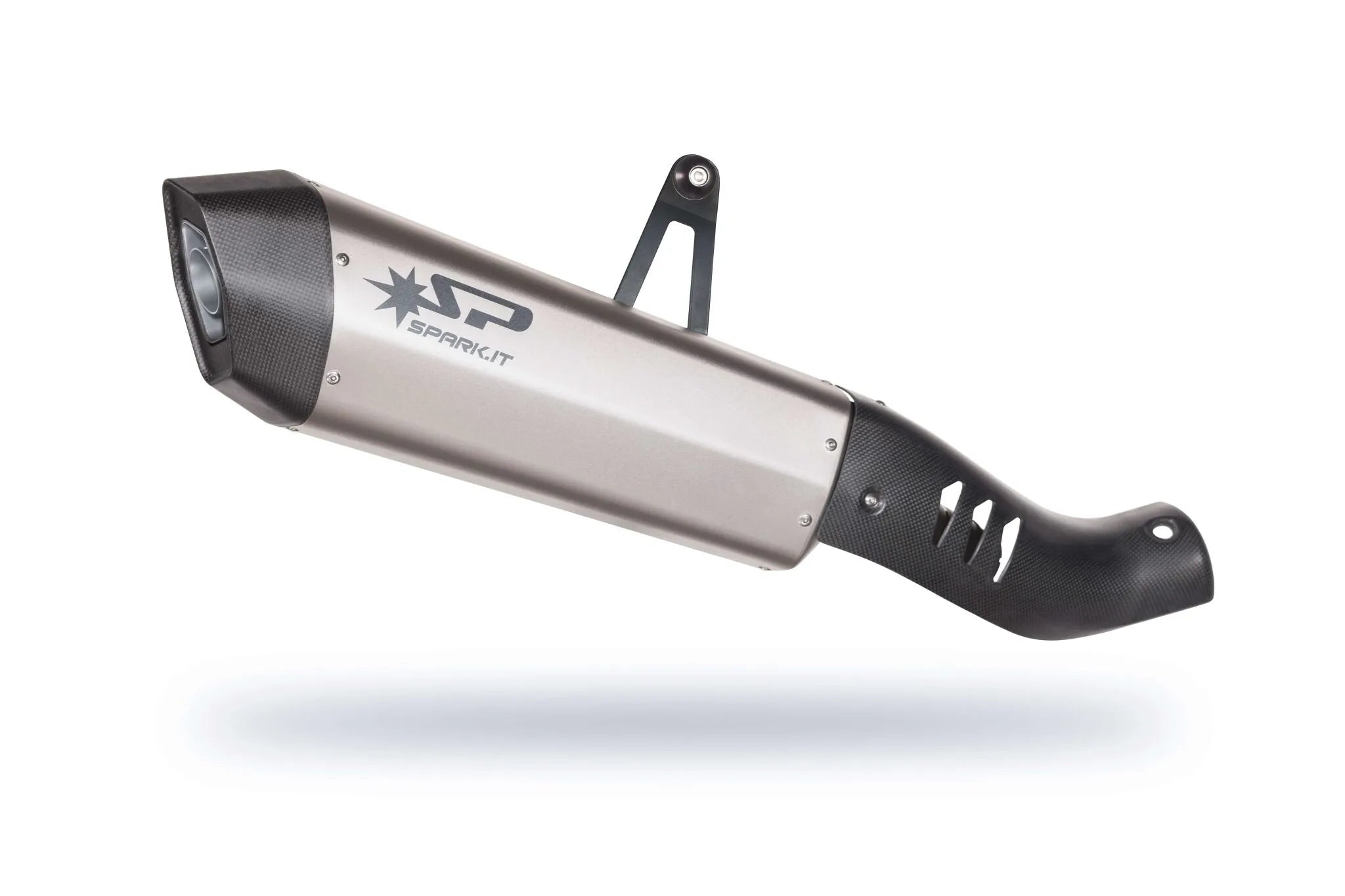 Spark Fighter Slip-On Schalldämpfer mit Titankörper - ECE Straßenzulassung