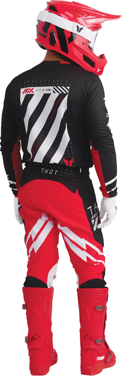 Thor Launchmode Futura Jersey - Black/Red/White