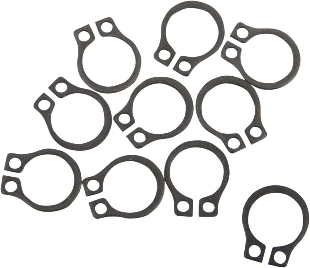 Eastern Motorcycle Parts Clutch Pushrod Snap Rings 10-pack