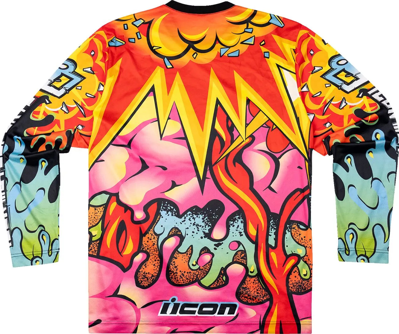 Icon Scatterbrain Jersey - Black/Blue/Green/Pink/Yellow/White/Orange