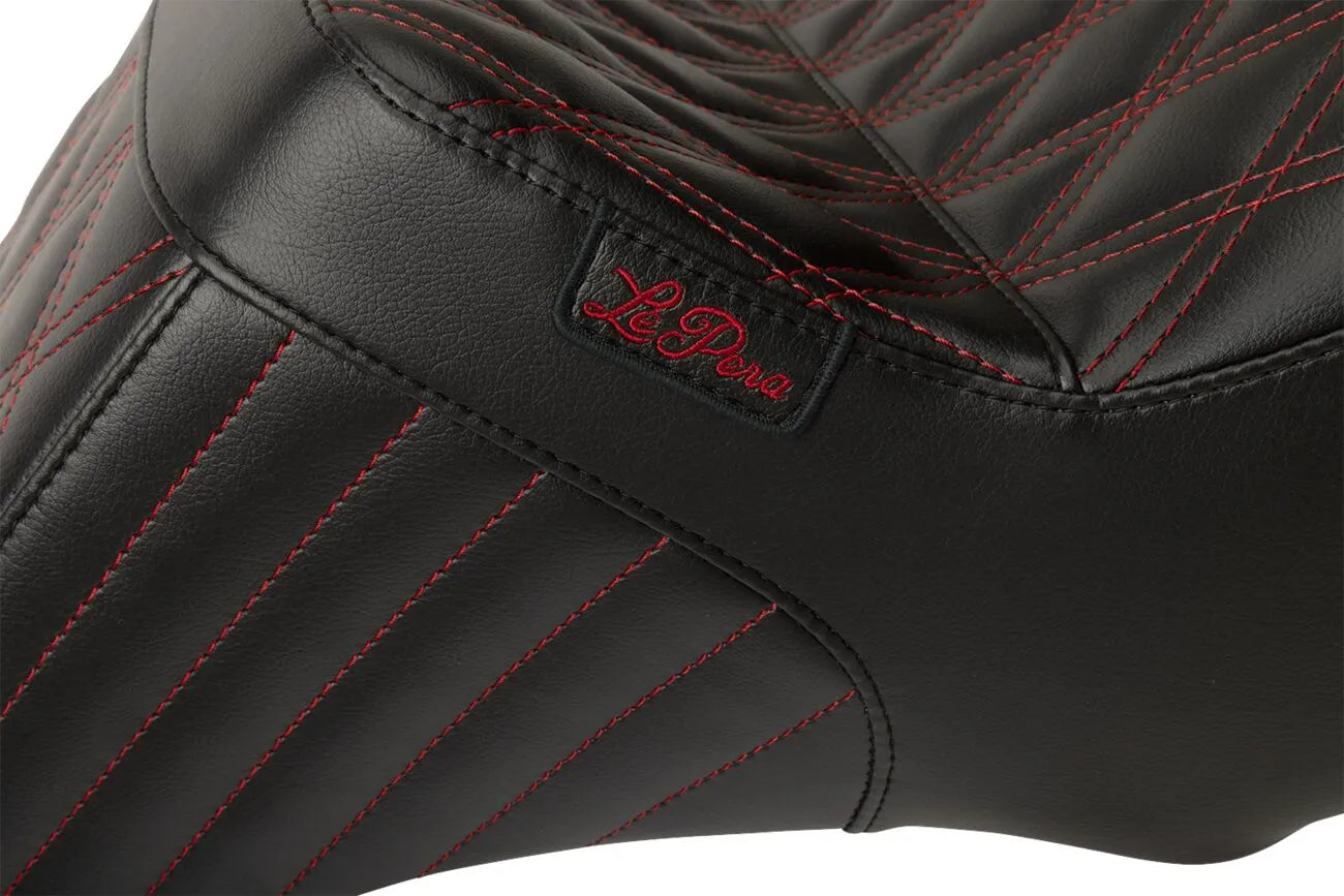 Le Pera Tailwhip Seat - Enhanced Comfort & Style - For Harley Davidson
