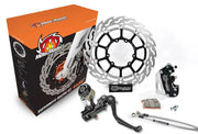 Moto-Master Oversize-Vorderradbremsen-Kit mit Bremssatteladapter