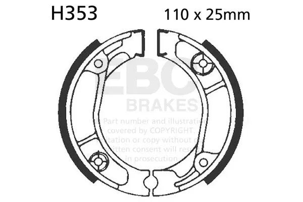 Ebc Standard Bremsbeläge - Hinten