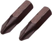 Motion Pro JIS Cross-Head Hex-Drive Bits #2 Black Pair