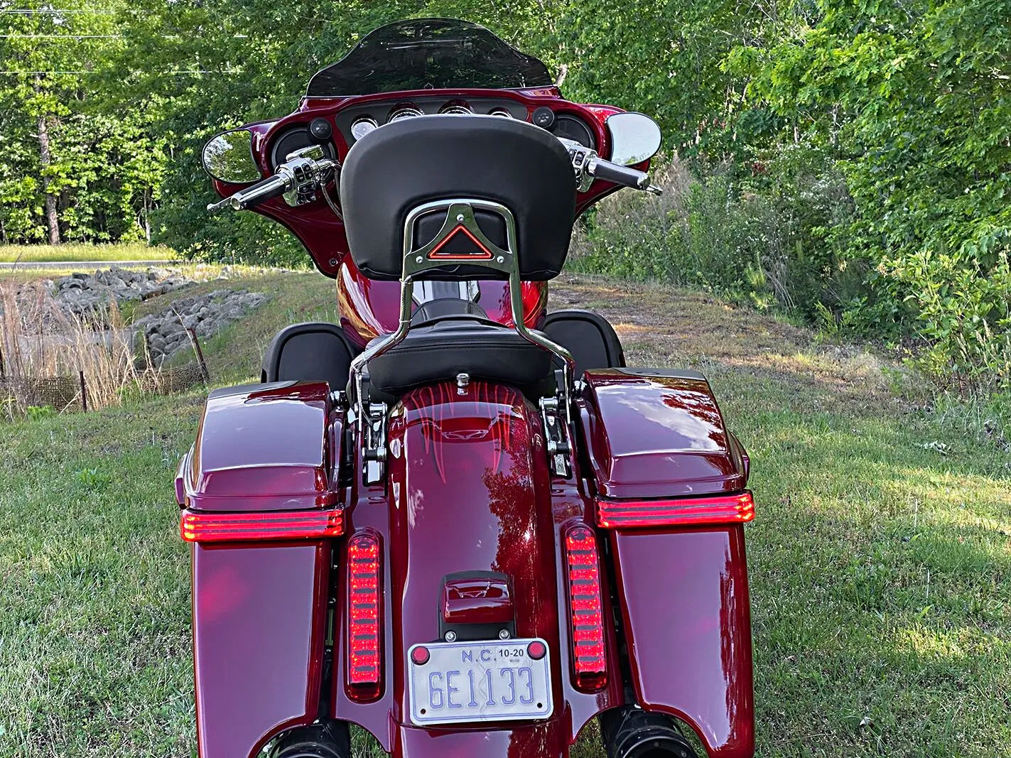 Custom Dynamics Backrest Led Brake Light