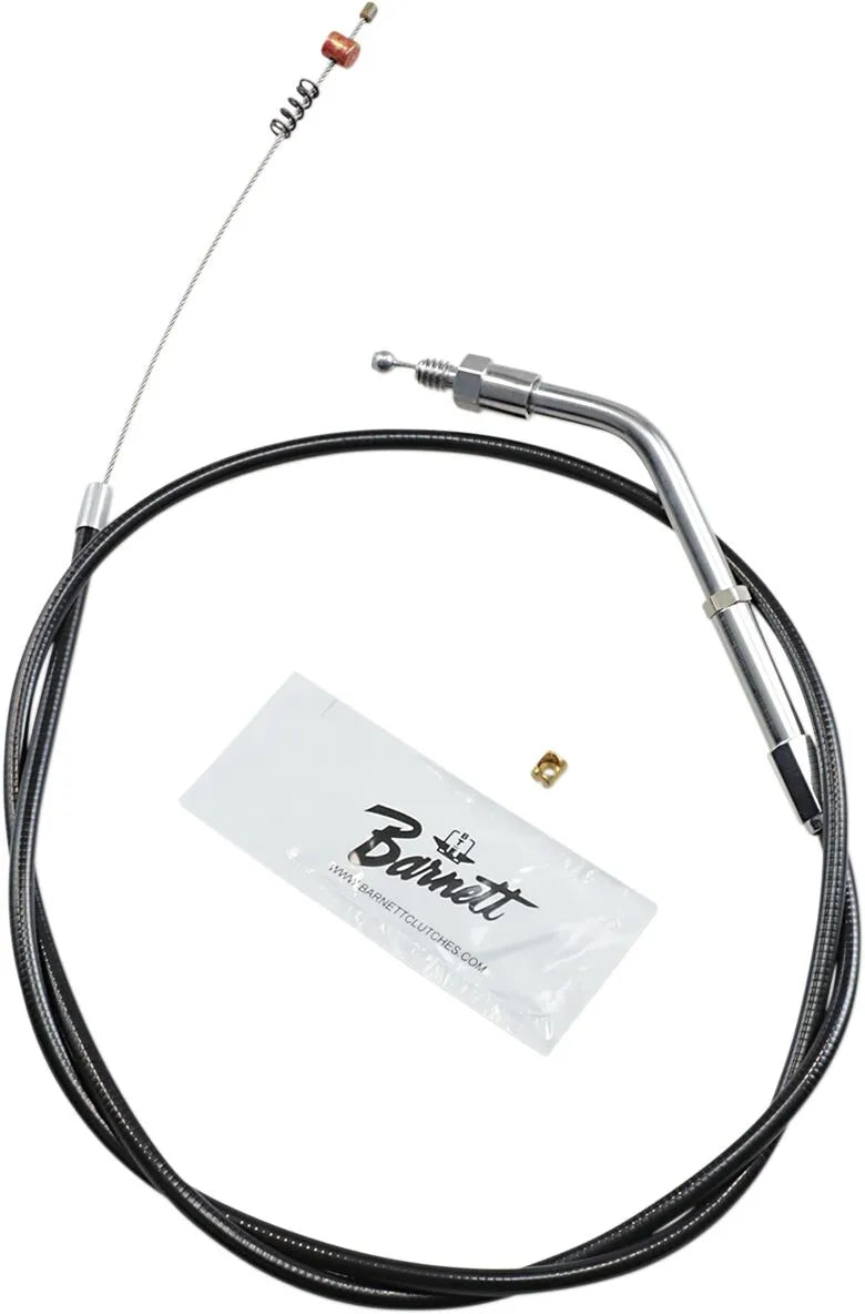 Barnett Black Vinyl STD Throttle/Idle Cable for Sportster 88-95