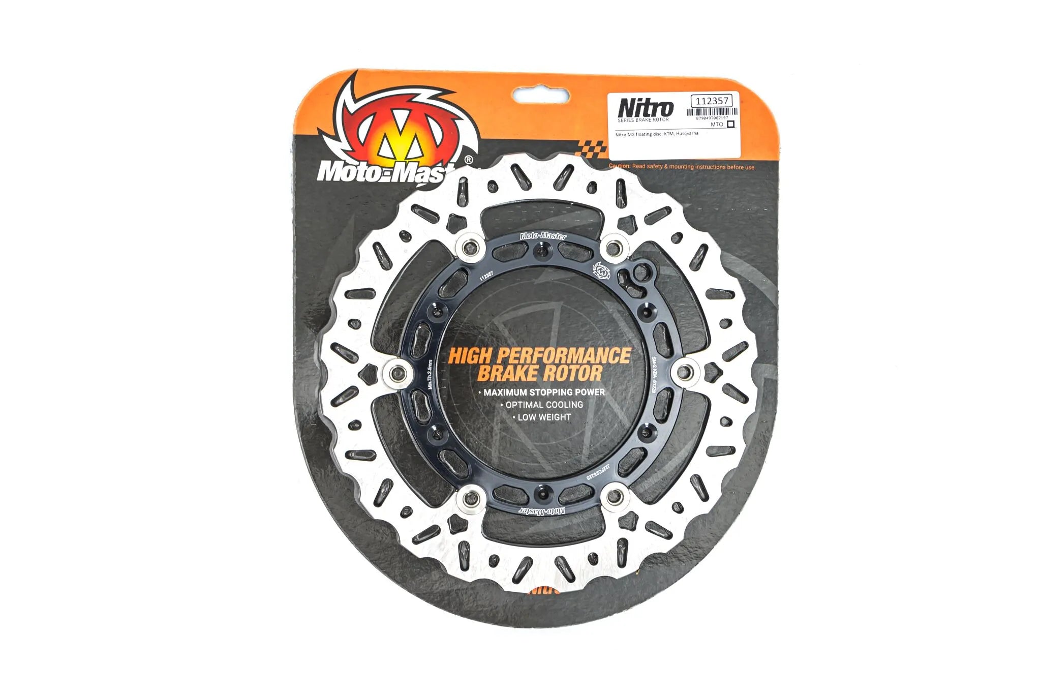 Moto-Master Nitro Series Schwimmend Bremsscheibe für Straßenmotorräder - Vorne