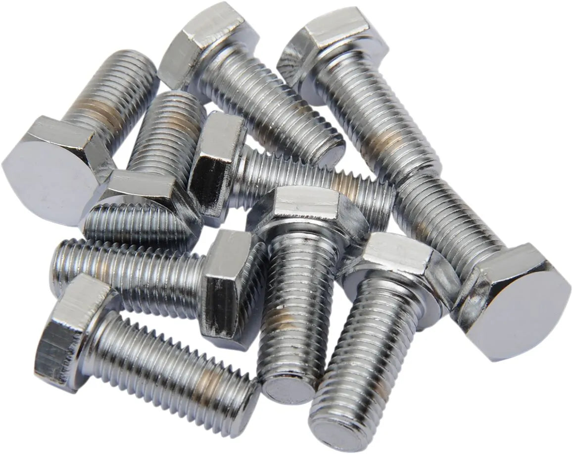 Drag Specialties 5/16-24 x 3/4" Chrome Hex Head Bolt