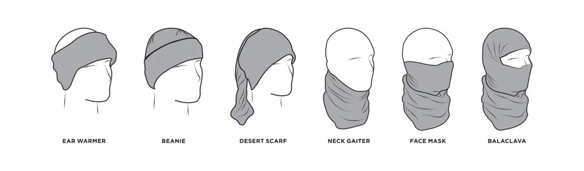 Zan Headgear Motley Tube All Weather Neck Tube