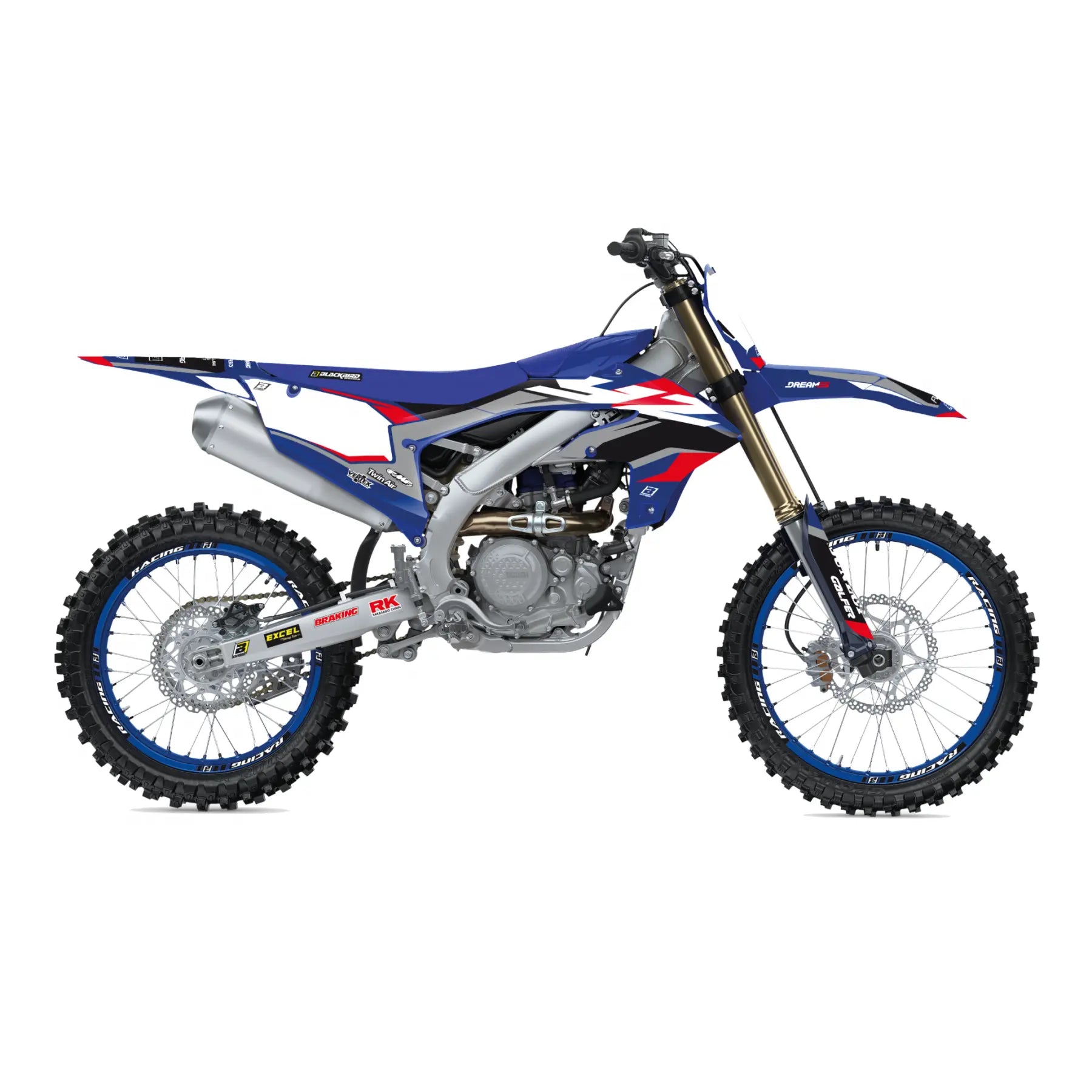 Blackbird Racing Dream 5 Chrome Sticker Kit For Yamaha