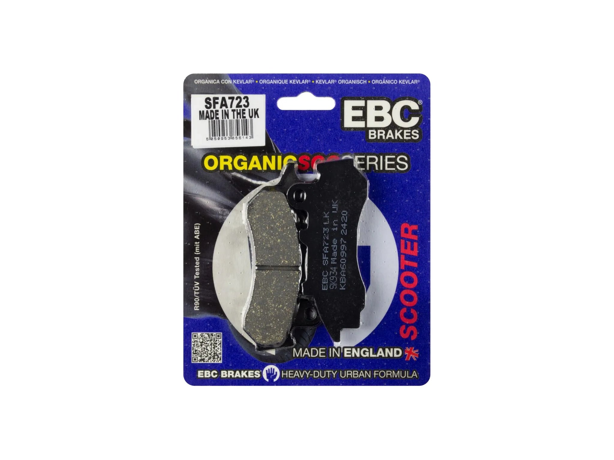 Ebc Sfa Scooter Bremsbeläge - Organische Compound-Satz