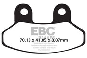 Ebc Sfac Carbon Scooter Bremsbeläge