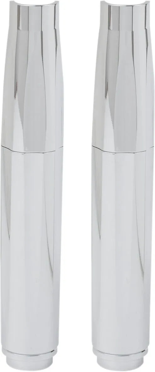 Arlen Ness Pushrod Tube Cover Kit - Chrome