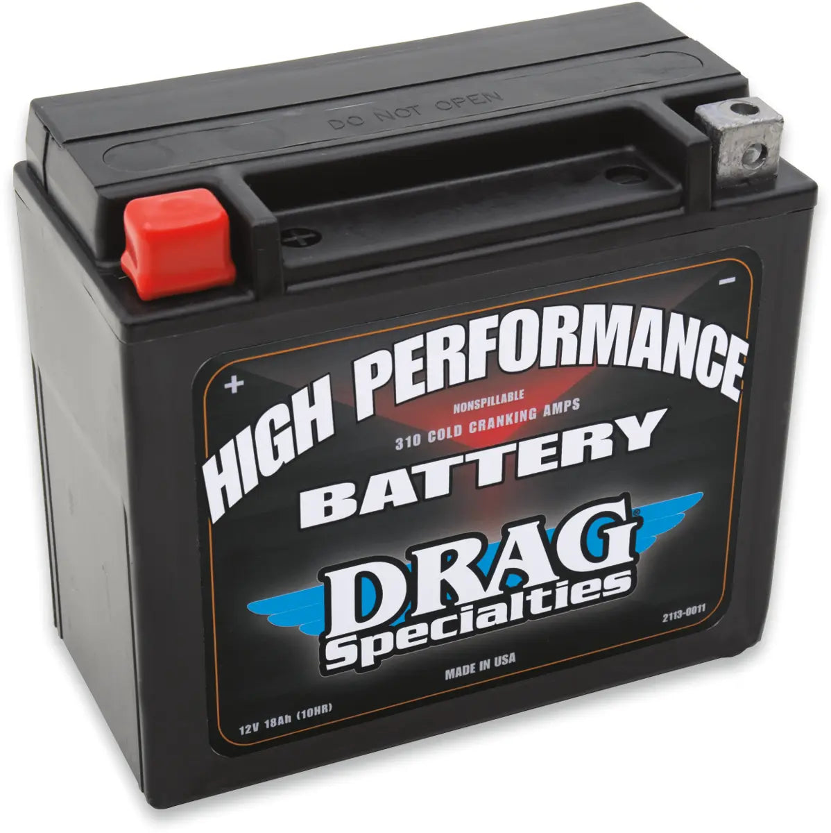 Drag Specialties Europe Only Battery 12v 18ah