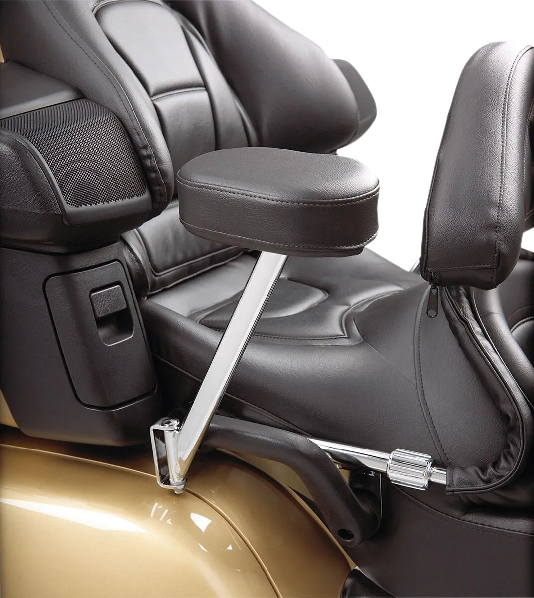 Show Chrome Passenger Armrests For Gold Wing - For HONDA