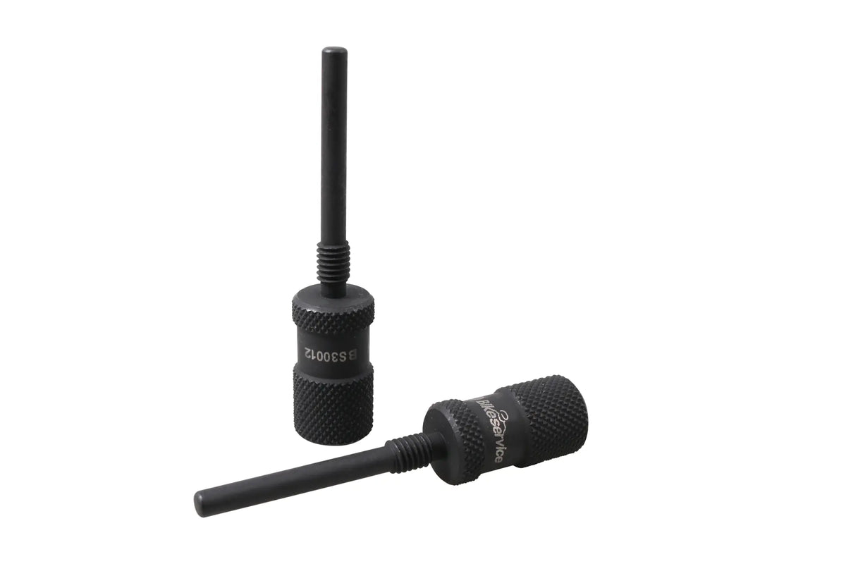 Bikeservice Camshaft Locking Pin Set M6 Black 3 Valve for Ducati