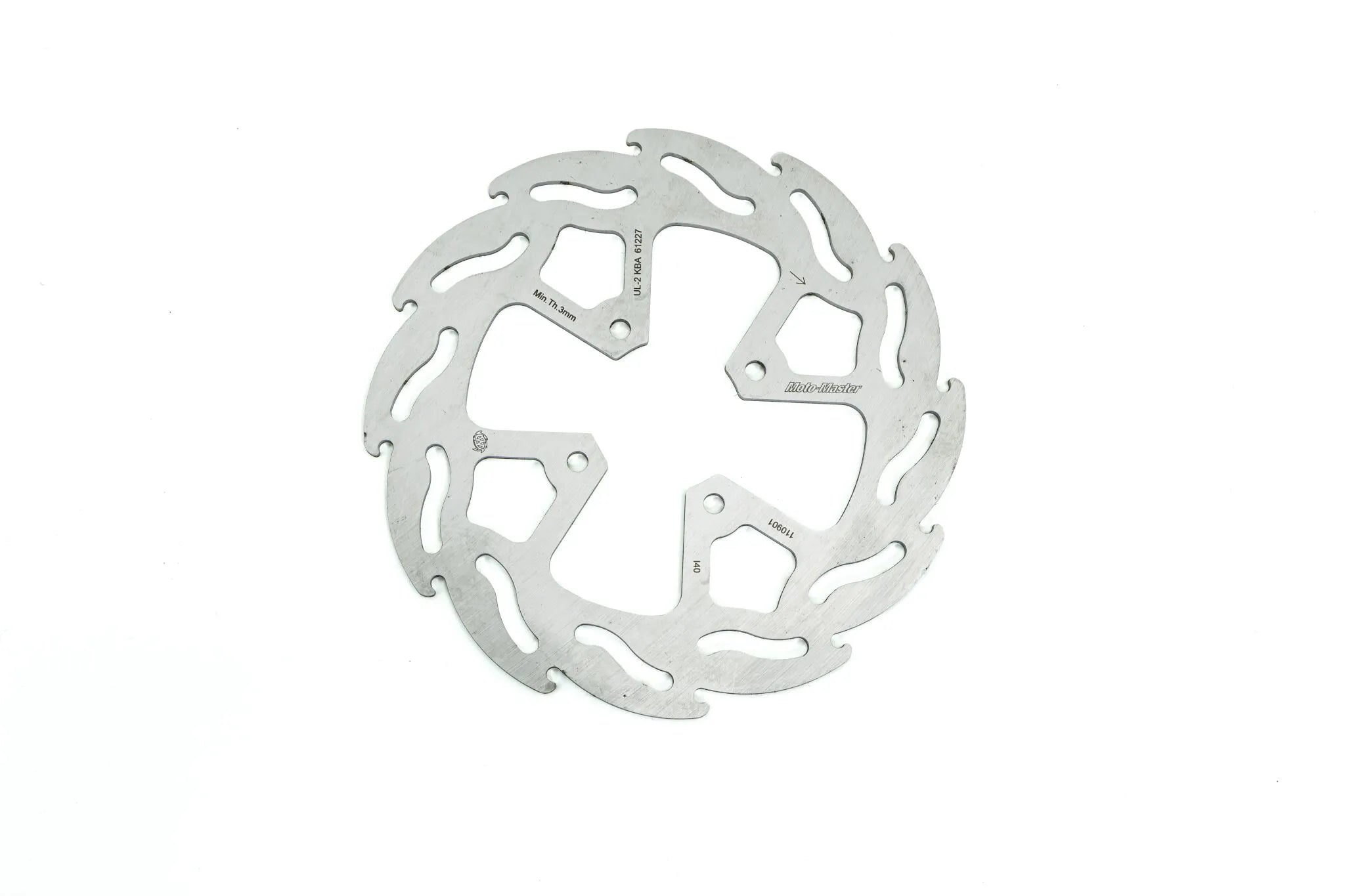 Moto-Master Flame Series Feste Bremsscheibe - Hinten