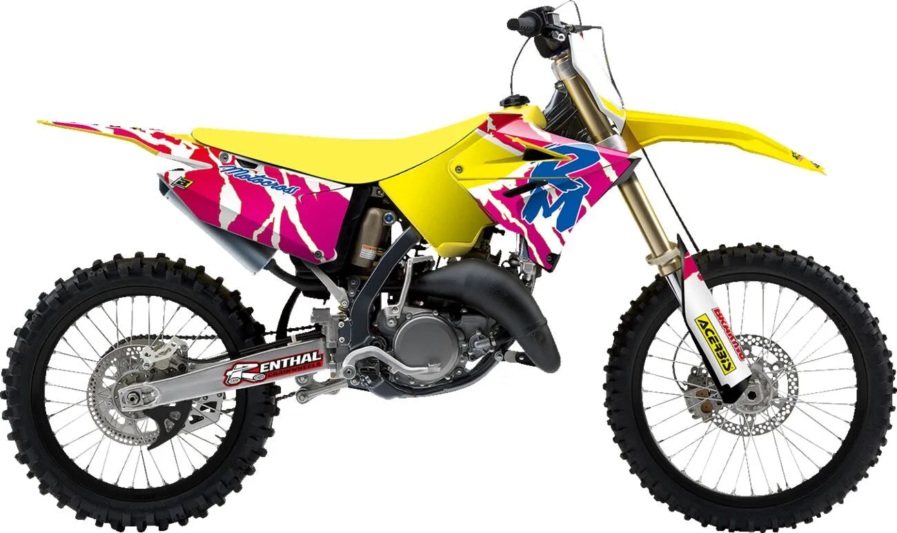 Blackbird Racing Retro Graphic Kit With Seat Cover Suzuki